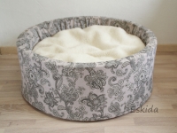 Das einzigartige Buddel-Kuschel Bett grau