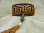 Rundlederhalsband