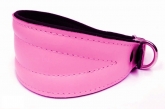 Leather-Collar 40-48 cm  pink